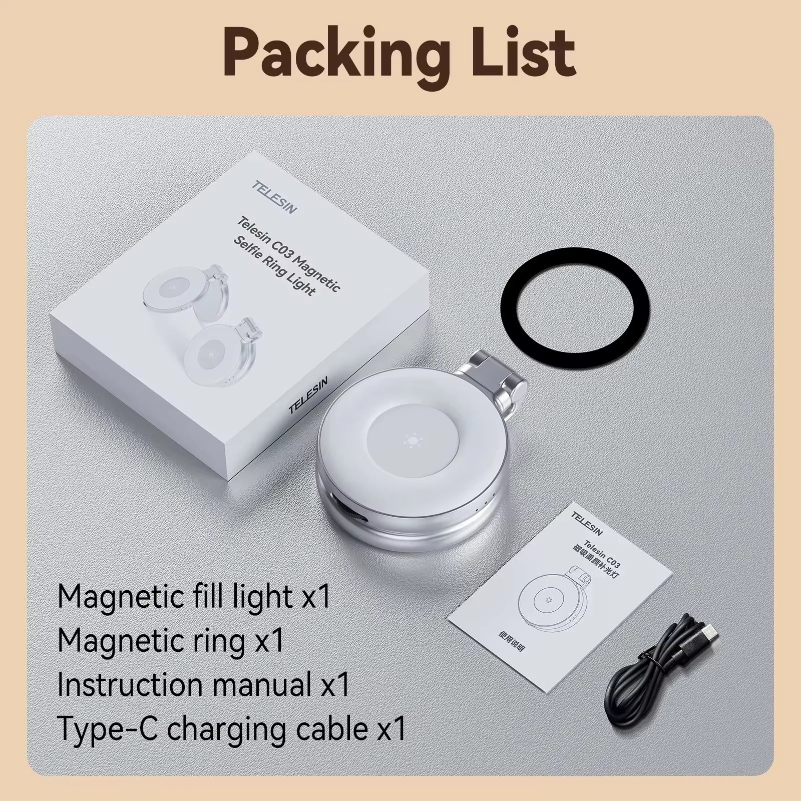 Smartphone Magnetic Fill Light